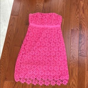 Lily Pulitzer strapless dress size 2